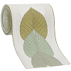 3M Polyester Jacquard Leaf Ribbon for Garment Accessories OCOR-CY0002-12B-6