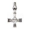 304 Stainless Steel Pendants STAS-C164-01B-AS-1