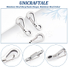 201 Stianless Steel Kecychain Clasps STAS-UN0039-76P-3