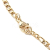 3Pcs Acrylic Rhinestone Pendant Necklaces NJEW-JN05442-01-5