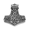 Viking 304 Stainless Steel Pendants STAS-N105-04O-AS-1
