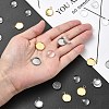 DIY Blank Dome 304 Stainless Steel Pendants Making Kits DIY-YW0010-48-4