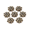 Tibetan Style Alloy Caps LS-MLF0664Y-1
