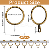 Iron Drape Sliding Eyelet Rings IFIN-SP0001-17A-AB-2