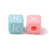 Opaque Acrylic European Beads AC-CBA7A73-01K-2