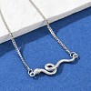 925 Sterling Silver Link Bracelets BJEW-D320-01P-1