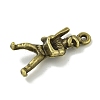 Tibetan Style Alloy Pendants TIBE-I026-6006AB-2