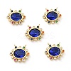 Brass Cubic Zirconia Pendants KK-G419-04G-01-1