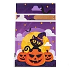 50Pcs Rectangle Halloween Candy Plastic Bags ABAG-U001-01K-3