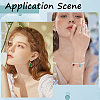 14Pcs 7 Colors Brass Micro Pave Cubic Zirconia Pendants KK-SC0006-65-6