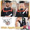DIY Stainless Steel Graduation Brooches Making Kits AJEW-NB00020-5