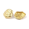 Ion Plating(IP) 304 Stainless Steel Stud Earrings for Women EJEW-B050-12G-2