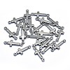 Brass Links Connectors KK-J279-40B-NR-1
