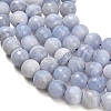 Natural Blue Lace Agate Beads Strands G-C280-B07-10mm-4