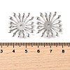 304 Stainless Steel Bead Caps STAS-B087-10H-P-3