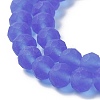 Transparent Glass Beads Strands EGLA-A034-T8mm-MD31-4