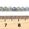 Natural Kyanite/Cyanite/Disthene Beads Strands G-G259-D04-3mm-6