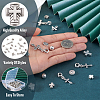 Tibetan Style Alloy Beads TIBEB-TA0001-17AS-5