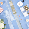 10 Rolls PET Lace Flower Nail Foils Floral Transfer Paper STIC-WH20010-16A-3