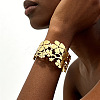 304 Stainless Steel Hollow Open Cuff Bangles WGEB5AC-01-1