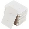 300Pcs Paper Jewelry Earring Display Cards with Hanging Hole CDIS-SP0001-05A-1