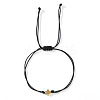 Adjustable Polyester Cord Braided Bracelets EW2287-1-1