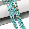 Dyed Natural Imperial Jasper Beads Strands G-H087-H01-01A-2