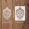 Plastic Reusable Drawing Painting Stencils Templates DIY-WH0202-358-2