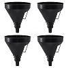 Plastic Fuel Filler Funnel AJEW-WH0816-549-1
