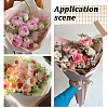 114Pcs Square Cotton Flower Bouquet Wrapping Paper Decoration AJEW-SP0004-30D-7