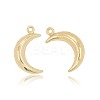 Cadmium Free & Nickel Free & Lead Free Alloy Moon Pendants PALLOY-J219-064-NR-1