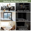 Polyester Portable Window Blackout Curtain for Travel AJEW-WH0471-139-6