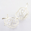 Rack Plating Brass Cage Pendants LS-KK-Q402-12S-3