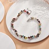 Mixed Gemstone Chips Beads Necklaces NJEW-JN04275-03-3