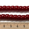 Opaque Glass Beads Strands GLAA-NH0002-B07-3