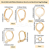 30Pcs 3 Styles 304 Stainless Steel Leverback Earring Findings STAS-BBC0009-24-2