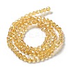Electroplate Glass Bead Strands LS-EGLA-R015-4mm-30-4