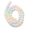 Plating Natural Selenite Beads Strands G-G120-A01-03-05-2