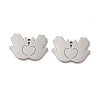 Non-Tarnish 304 Stainless Steel Charms STAS-M089-42P-1
