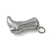 304 Stainless Steel Pendants STAS-L277-05B-P-2