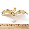 Alloy Finger Rings for Women RJEW-L127-01G-5