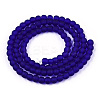 Transparent Glass Beads Strands GLAA-T032-T4mm-MD15-2