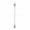 Tarnish Resistant 304 Stainless Steel Chain Extender X-STAS-N088-41P-2