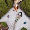 3Pcs 3 Style Outdoor EDC Tool Titanium Alloy Parachute Rope European Beads FIND-NB0004-97A-5