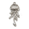 Rack Plating Alloy Pendants PALLOY-F312-45P-1