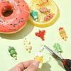 24Pcs 12 Styles Opaque Resin Imitation Food Pendants CRES-CJ0001-61-3