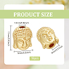 18Pcs Alloy Bead PALLOY-BC0001-14-2
