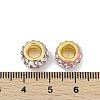 Alloy Rhinestone Clay Pave Beads ALRI-D300-04G-01-3