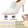 13 Pairs 13 Style PVC High Heel Stoppers Protector AJEW-GF0005-22A-4