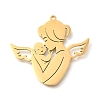 304 Stainless Steel Pendants STAS-S178-07G-1